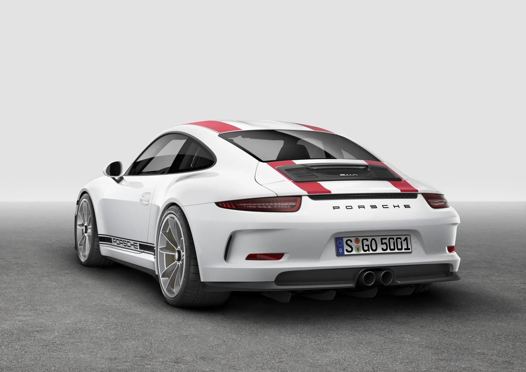 2016 Porsche 911 R - Rear View