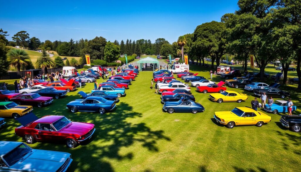 optimum car show locations